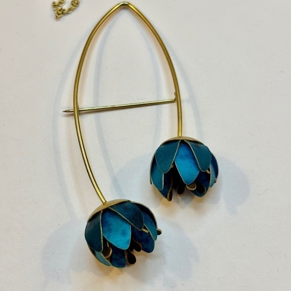 Paca Peca Parchment Jewelry Collection, Blue Bells - Picture 4 of 14